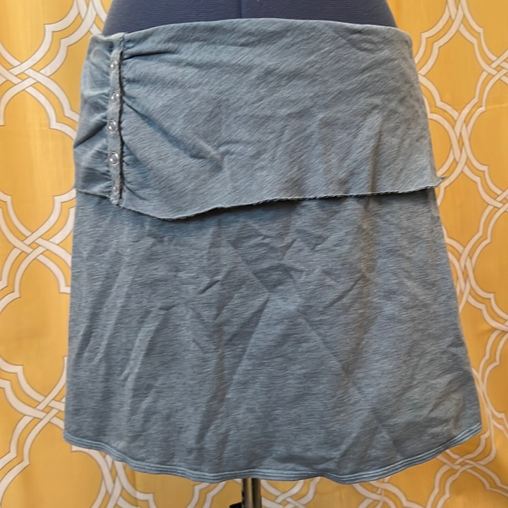 Free People mini skirt sweatshirt